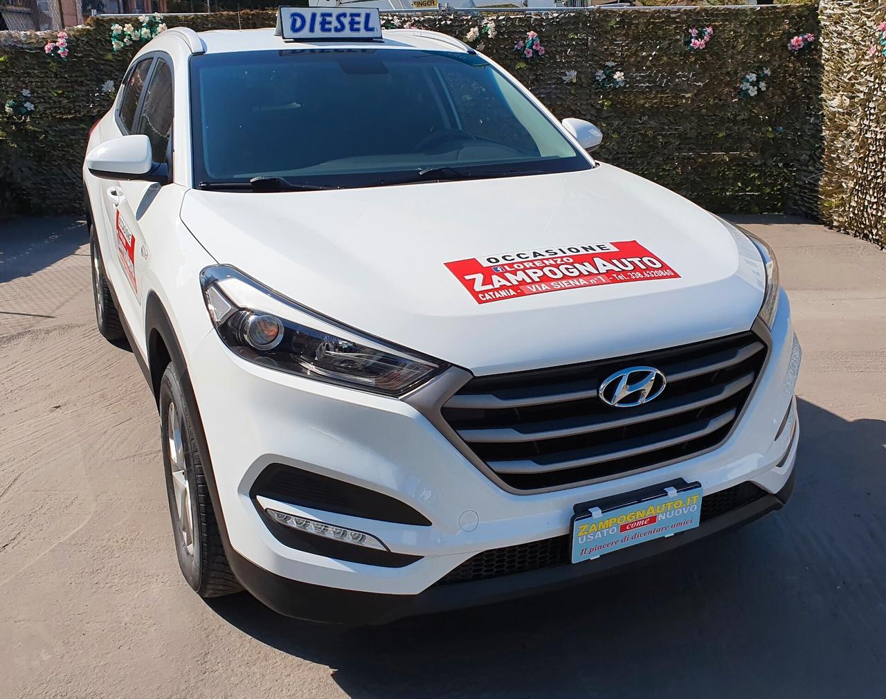 Hyundai Tucson 1.7 CRDi 116Cv GARANZIA 24 MESI ZAMPOGNAUTO CATANIA