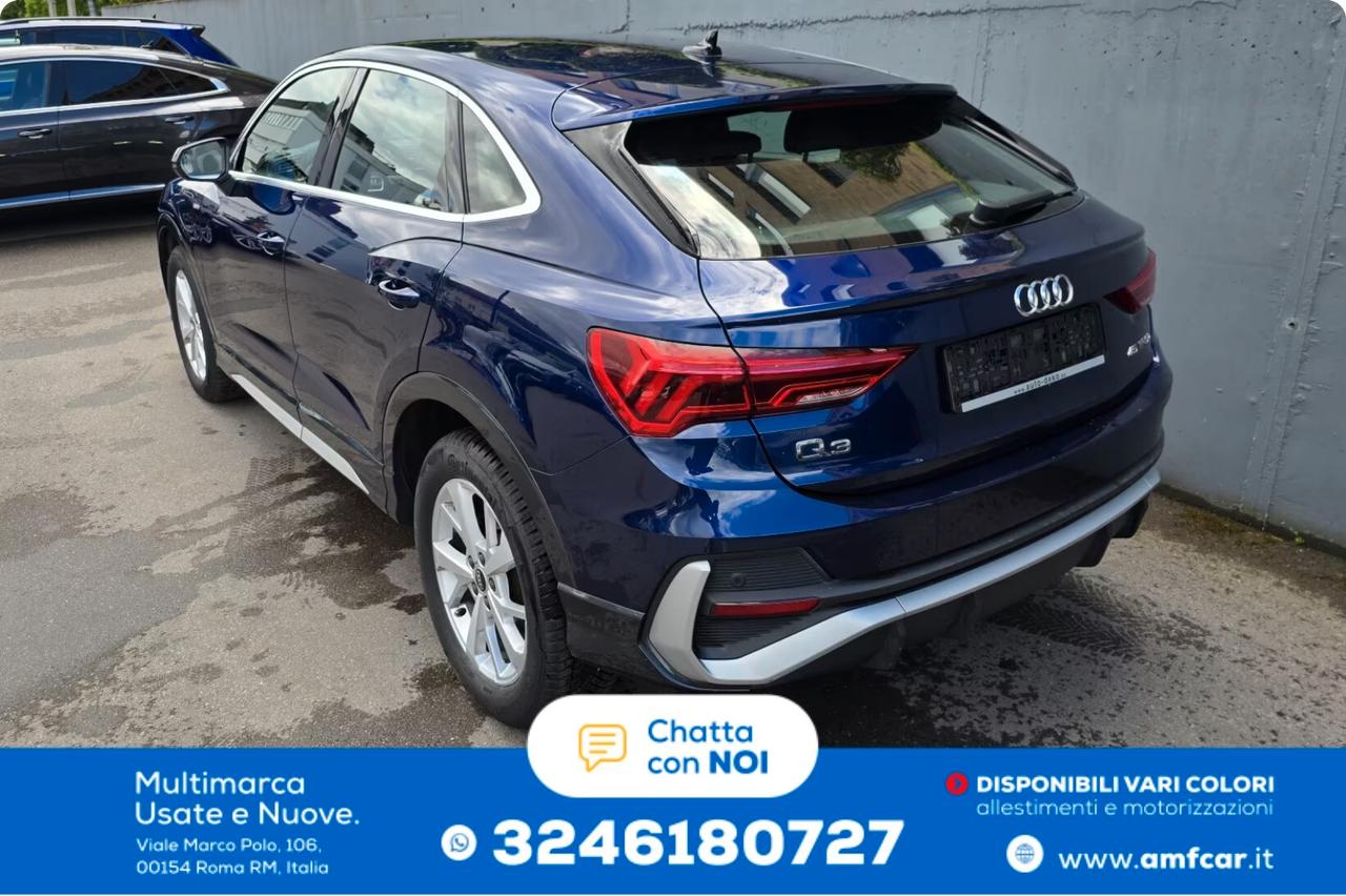 Audi Q3 Sportback 45 TFSI e S tronic 3x S-Line