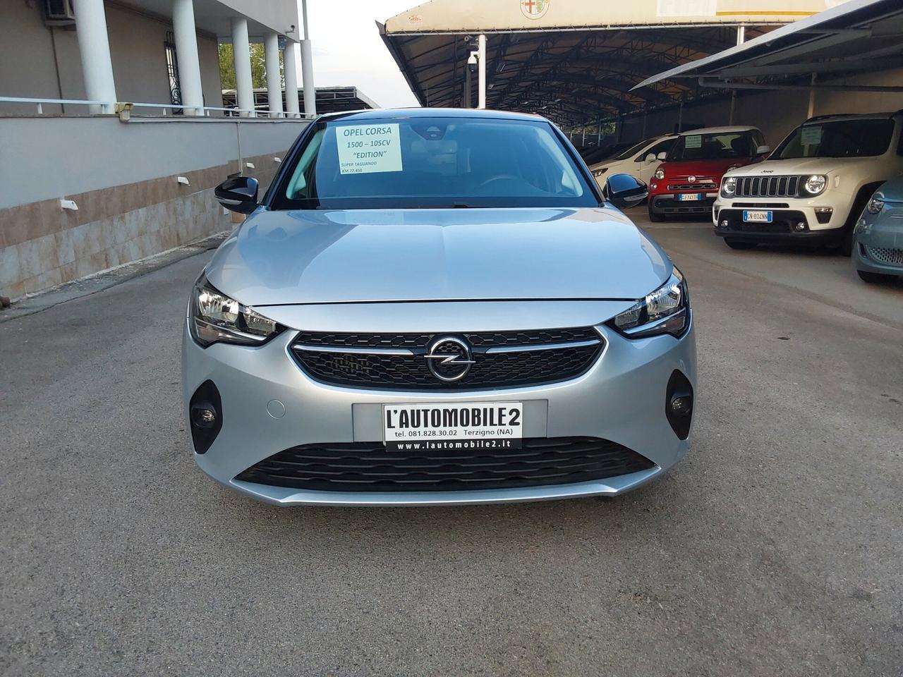 Opel Corsa 1.5 D 100 CV Edition (Bicolore Metallizzato)