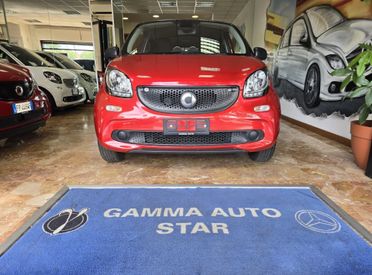 SMART FORFOUR 1.0 71CV RED CADIUM MET TRIDION NERO C.L.15 FATTURABILE IVA ESPOSTA OK NEOPATENTATI