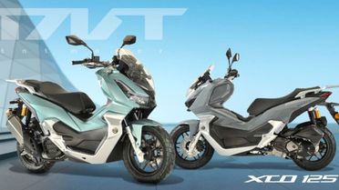 SCOOTER TNT MOTOR XCO 125CC NERO METAL STRUMENTAZIONE TFT E5