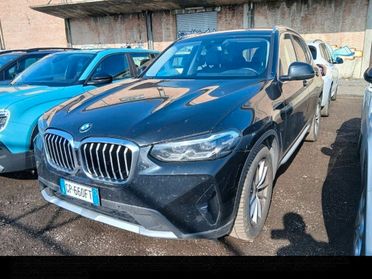 Bmw X3 18D 150CV STEPTRONIC 48V S-DRIVE BUSINESS ADVANTAGE ( FARI LED - PELLE CLIMA TRIZONA NAVI )