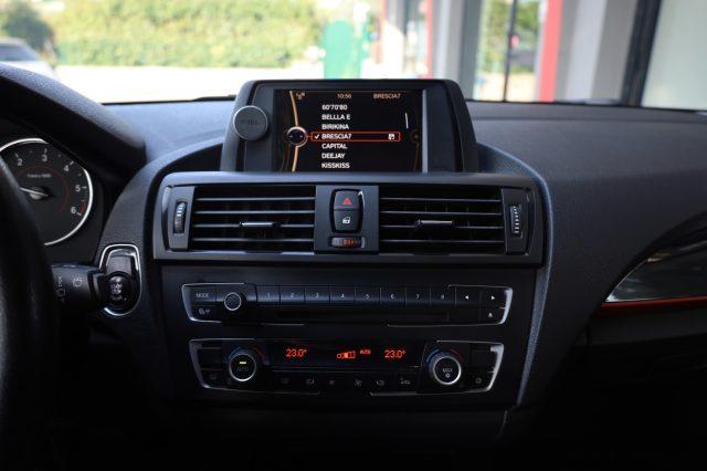 BMW 118 d 5p. Sport Automatica F20 Pelle ROSSA Cartier 18"