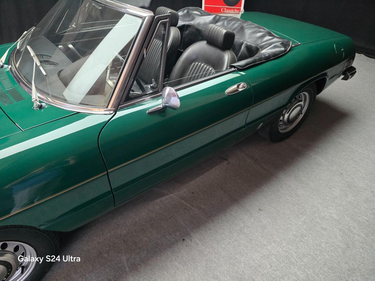 Alfa Romeo Spider Veloce 1750 coda T. certifi ASI CRS