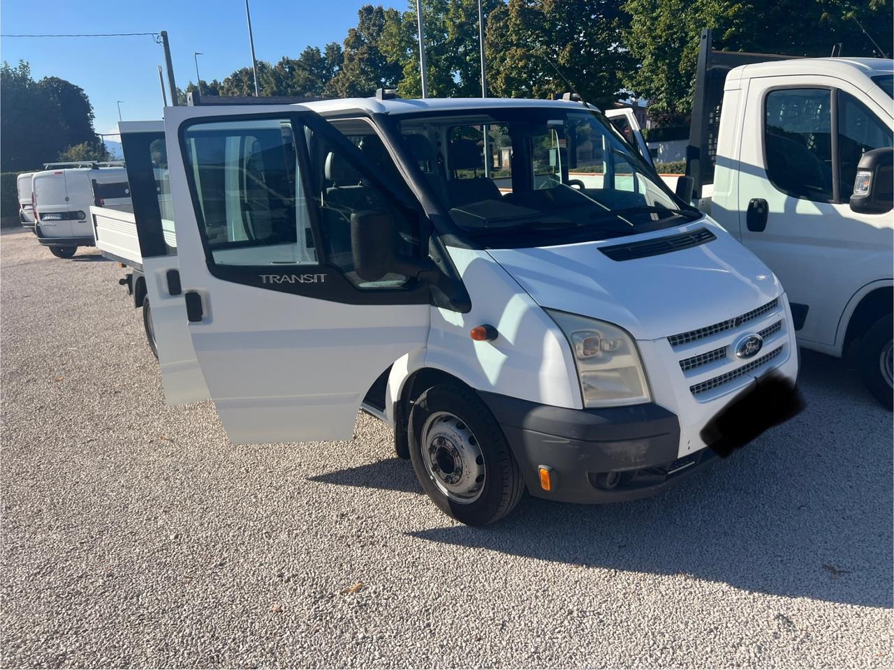 Ford Transit Doppia Cabina Con Cassone Fisso 7 Post MOT. NUOVO