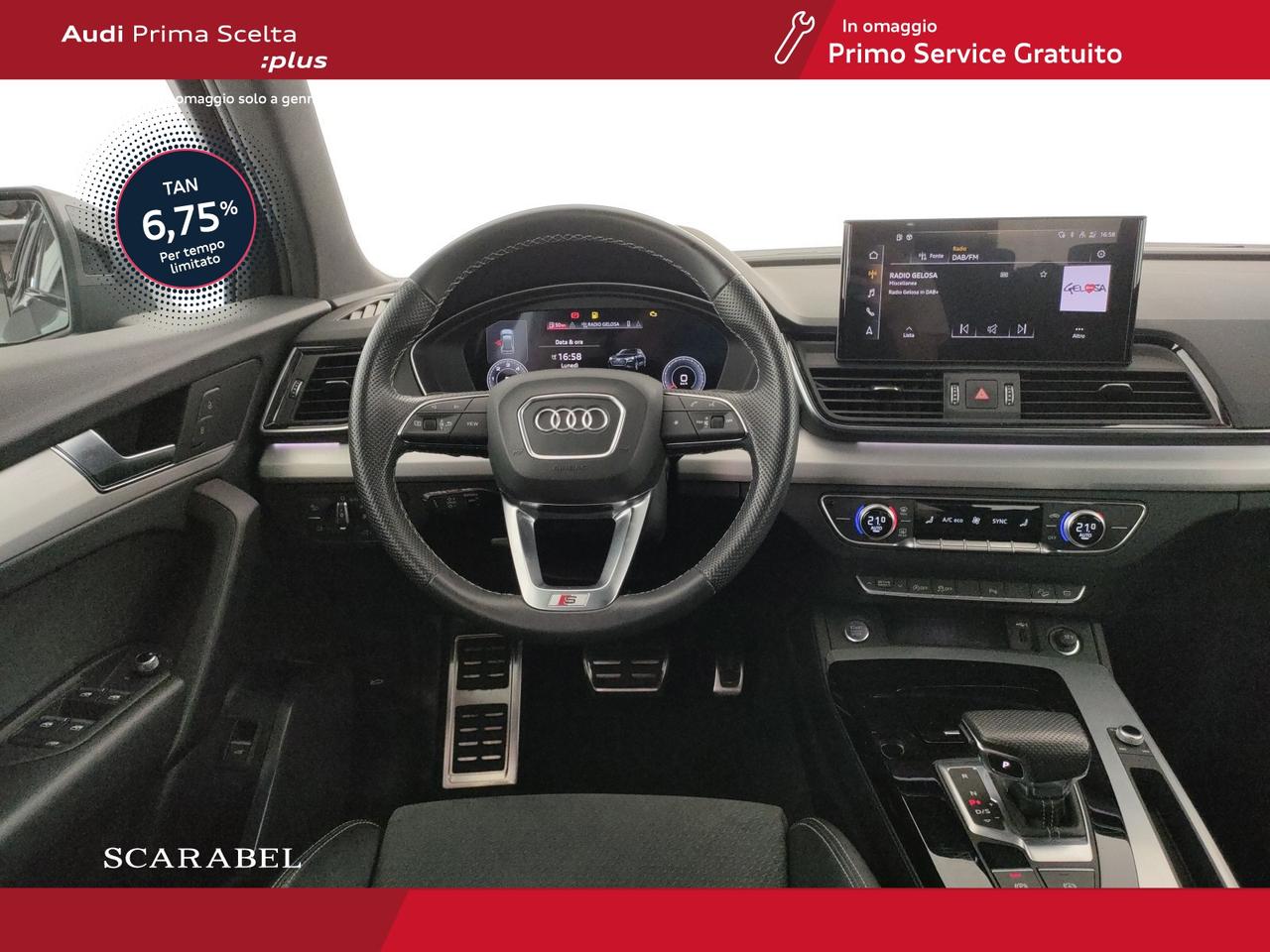Audi Q5 sportback 40 2.0 tdi mhev 12v s line plus quattro s-tronic