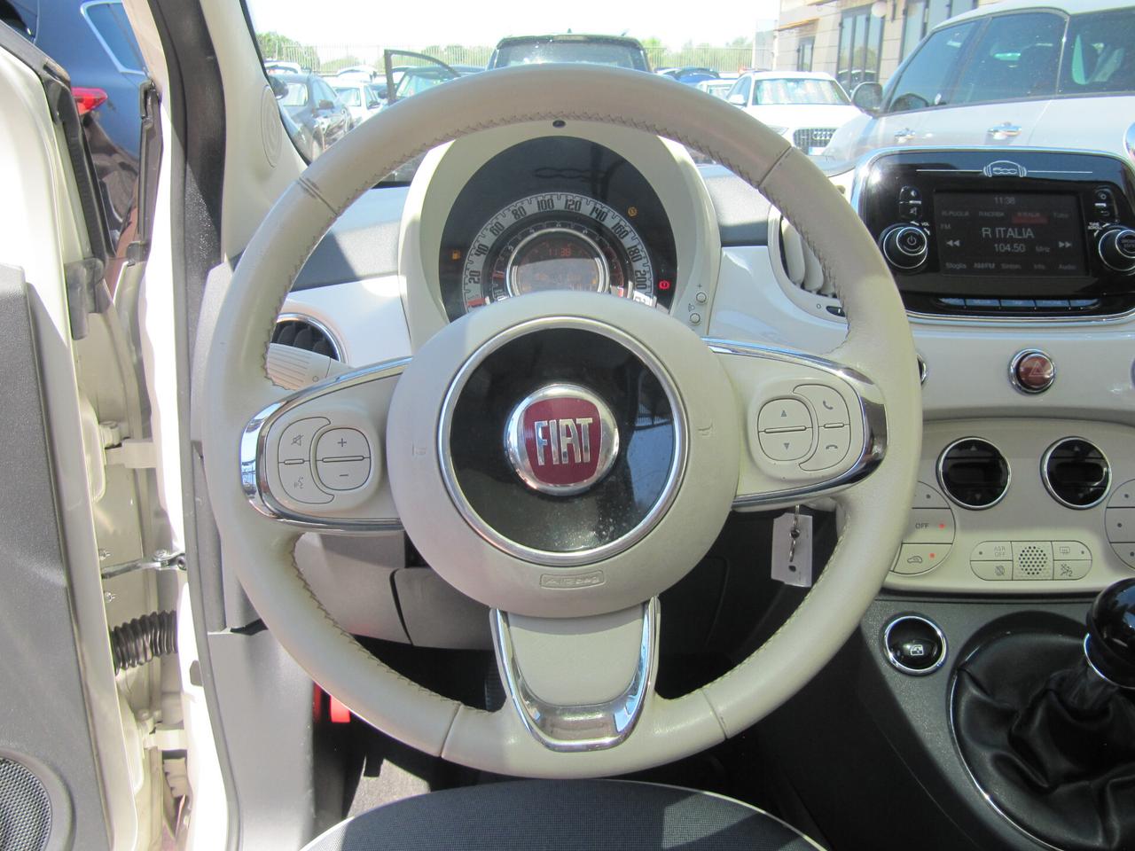 Fiat 500 1.2 Lounge - BENZINA + TETTO PANORAMICO
