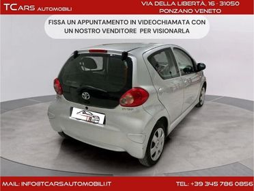 TOYOTA AYGO 1.0 BENZINA-AUTOMATICA-GARANZIA TCARS