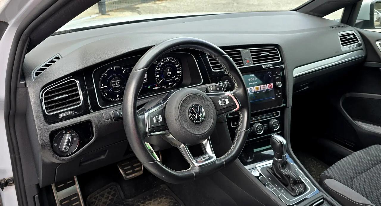Volkswagen Golf 5p 1.6 tdi R line 115cv dsg grigio gesso