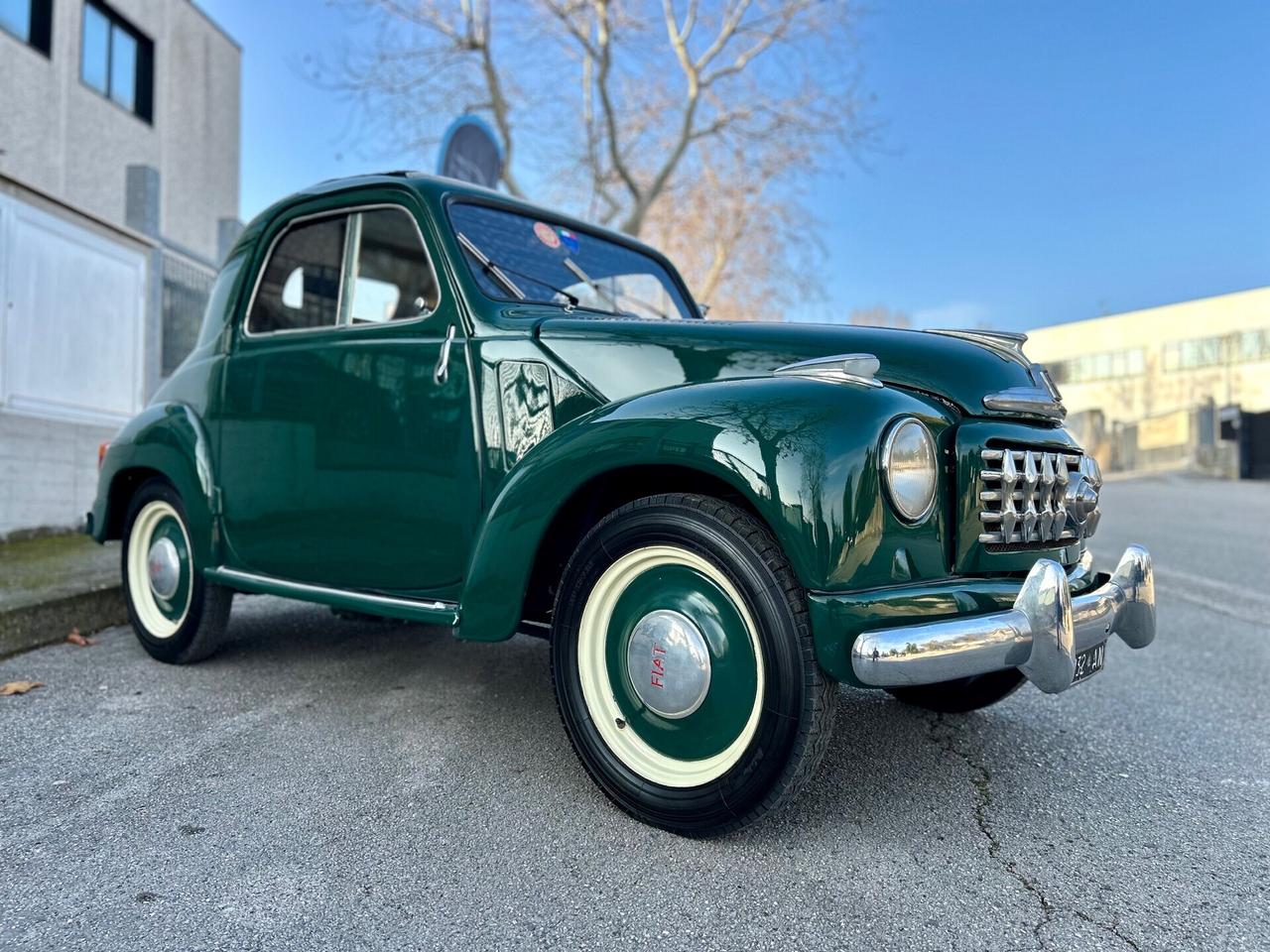 Fiat 500/C Trasformabile - " topolino " - TARGHE & LIBRETTO ORIGINALI