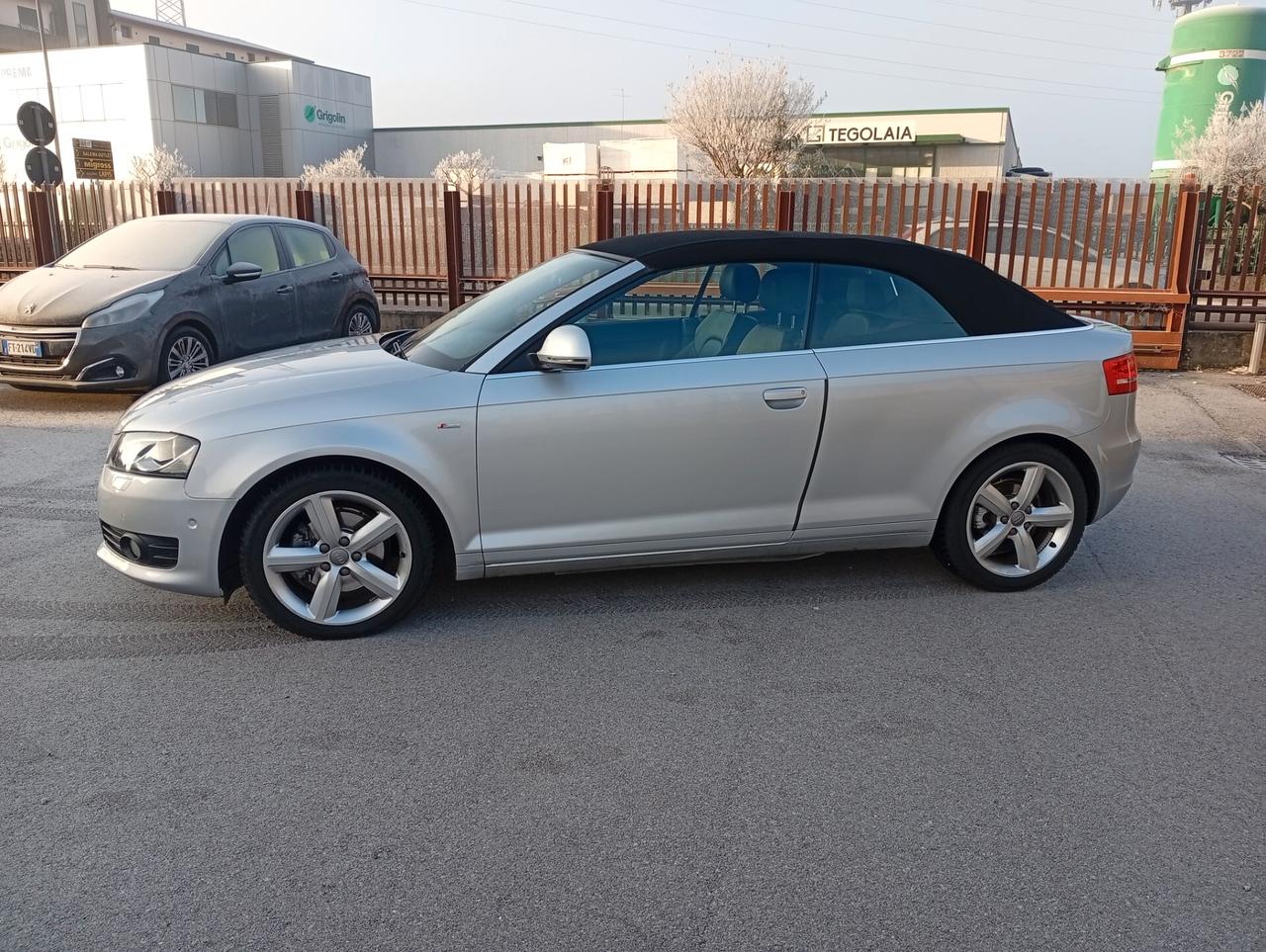 Audi A3 Cabrio 2.0 TDI F.AP. S tronic S-LINE