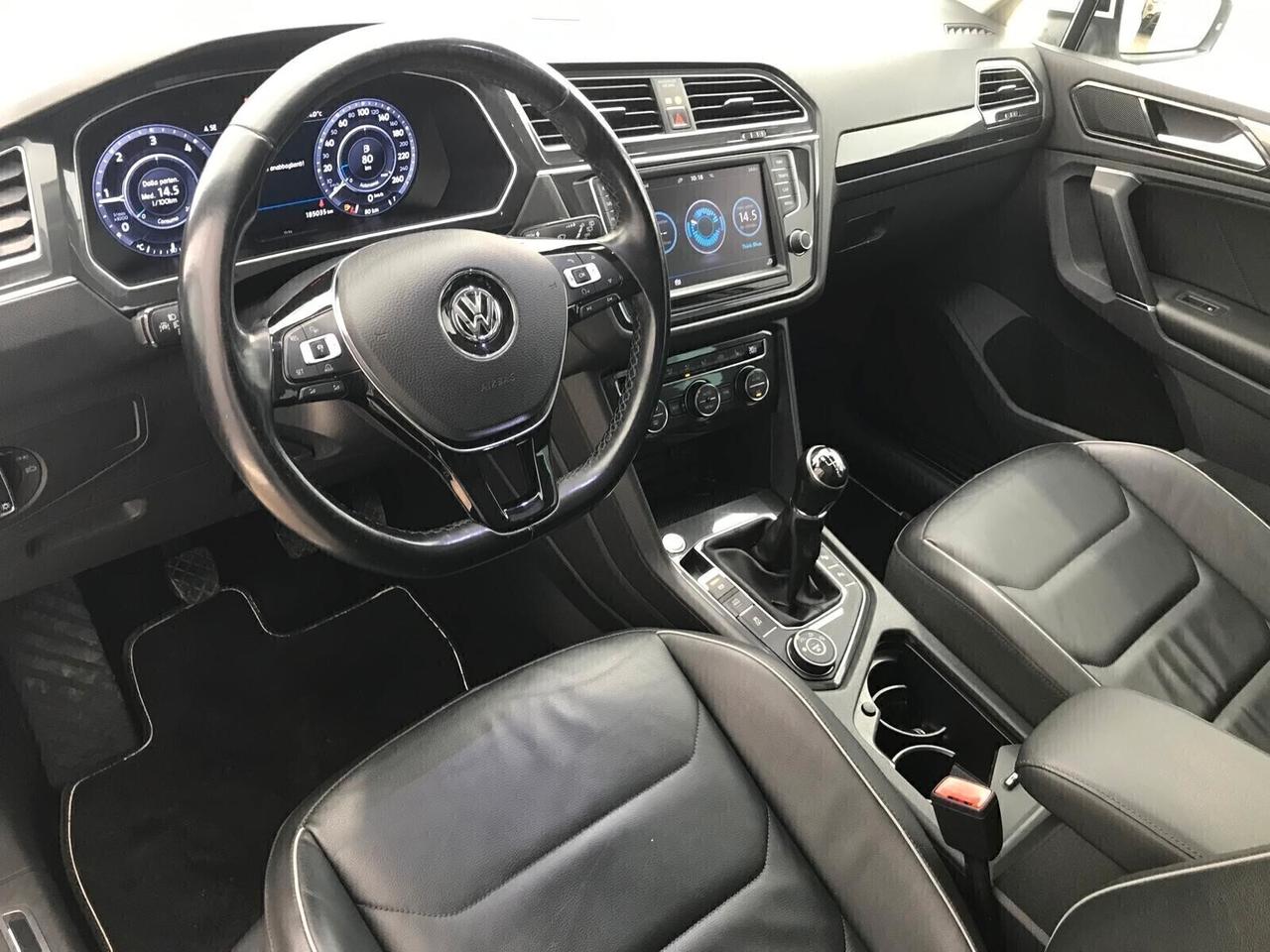 Volkswagen Tiguan 2.0 TDI 150CV CARAT TETTO, PELLE,LED