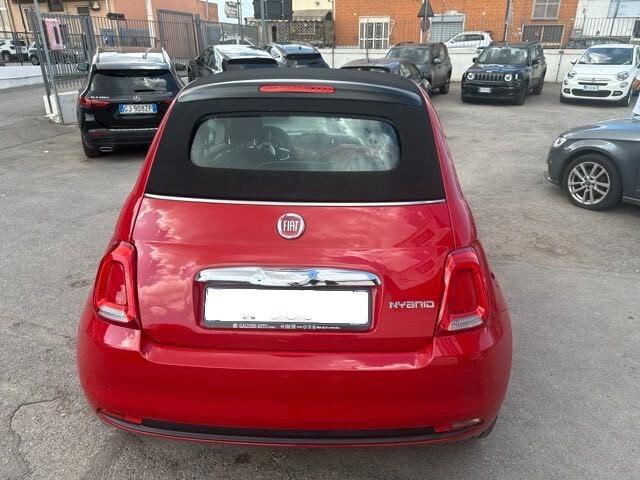 Fiat 500 C 1.0 Hybrid Red