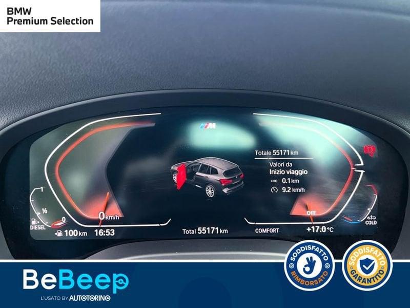 BMW X3 XDRIVE20D MHEV 48V MSPORT AUTO