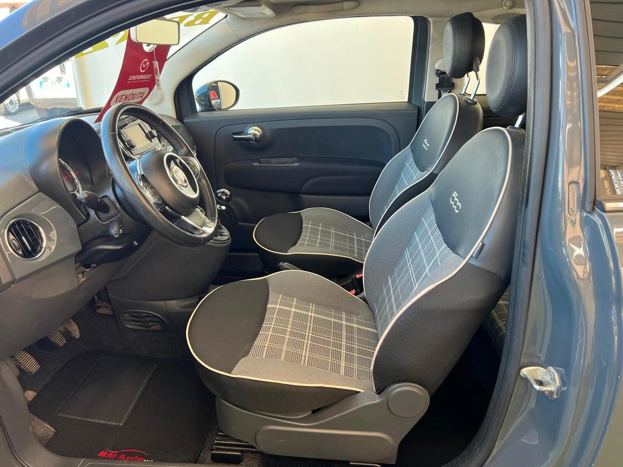 FIAT 500 1.2 BENZINA 70CV LOUNGE