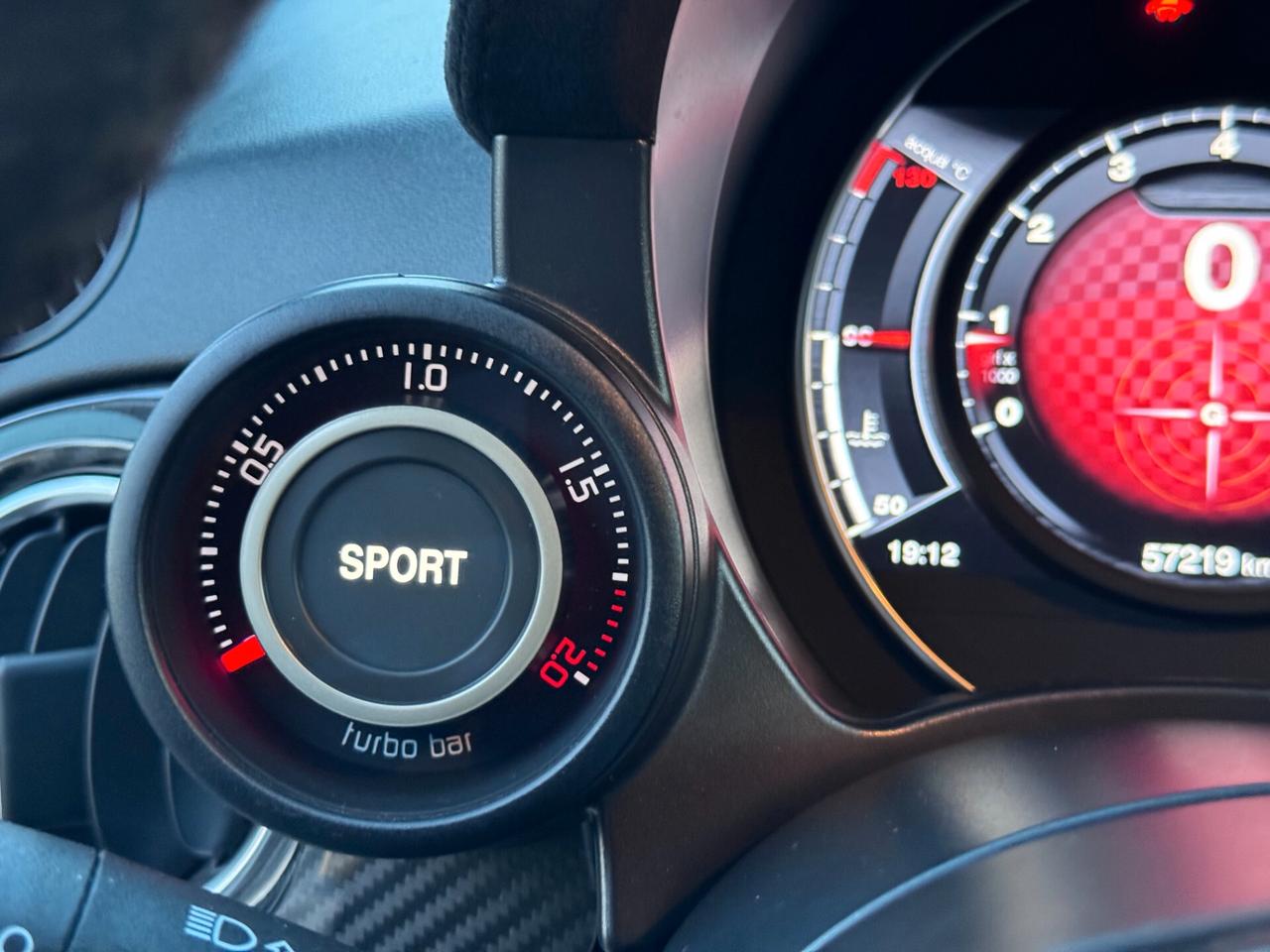 Abarth 595 1.4 Turbo T-Jet 180 CV Competizione FULL SABELT CARBONIO UNI PRO