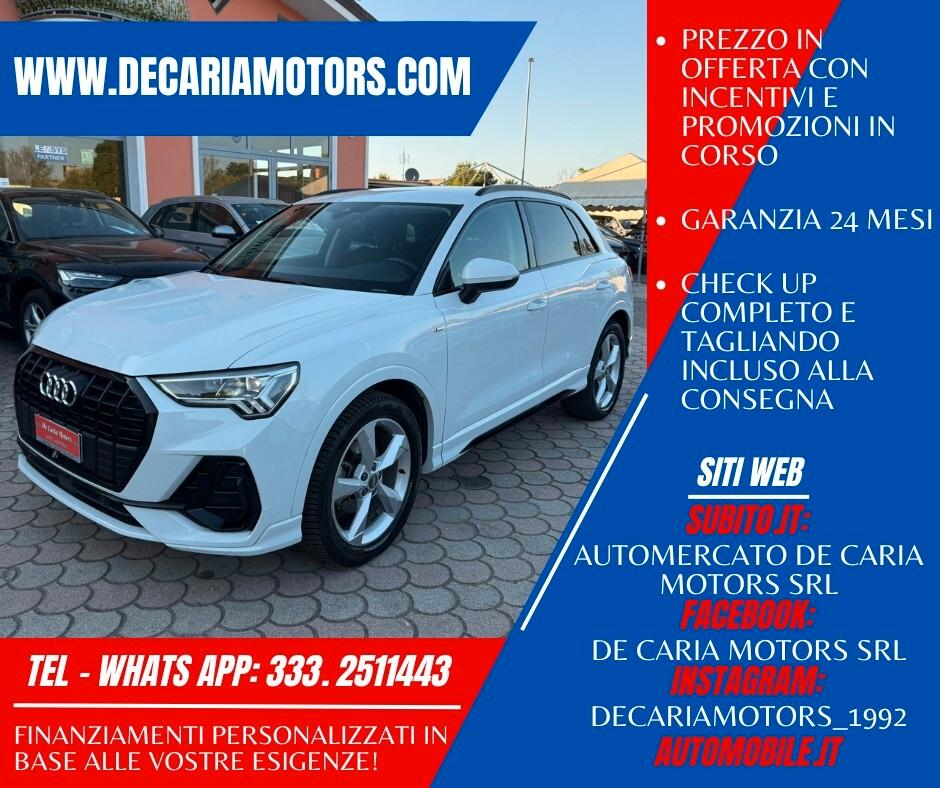 AUDI Q3 S-Line 2.0 TDi 150CV S-Tronic Advanced - 2019