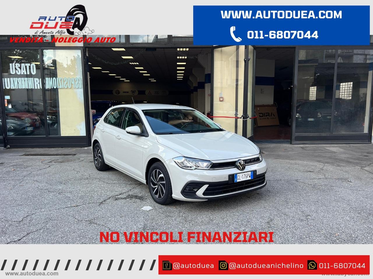 VOLKSWAGEN Polo 1.0 TSI Life NO VINCOLI FINANZIARI