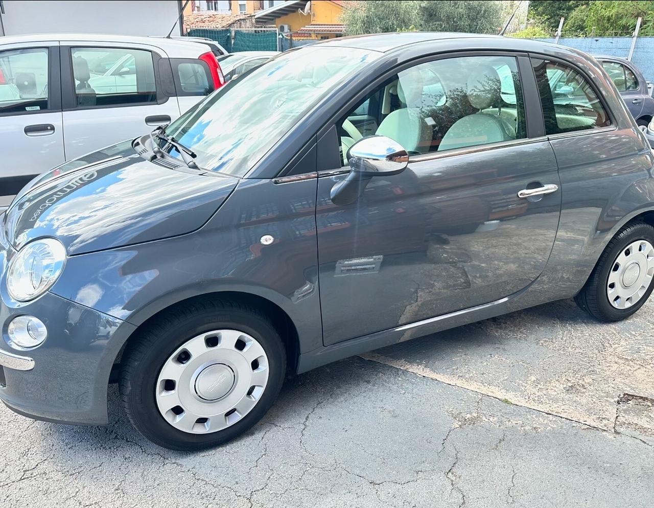 Fiat 500 1.2 EasyPower Pop gpl casa madre km 98.000 ok neopatentati color grigio delfino