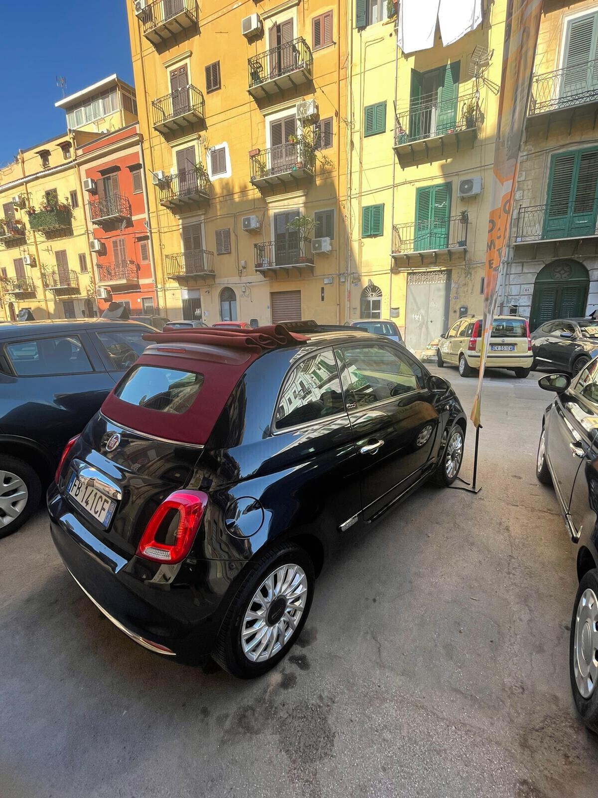 Fiat 500 Cabrio 1.2 lounge FINANZIABILE NEOPATENTATI