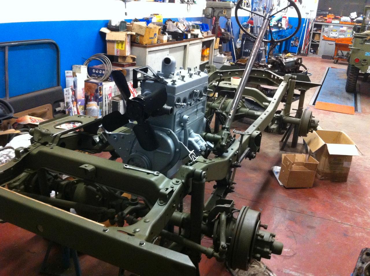 Jeep Willys mb ford GPW USA NAVY SAHARA