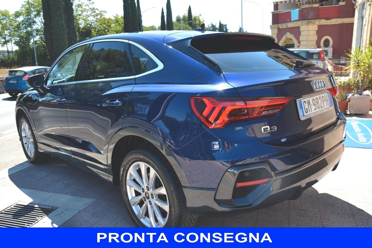Audi Q3 2.0 TDI 150CV QUATTRO S-TRONIC SPORTBACK PREZZO SENZA VINCOLI • UNIPRO' • ITALIANA • IVA ESPOSTA GARANZIA 12M