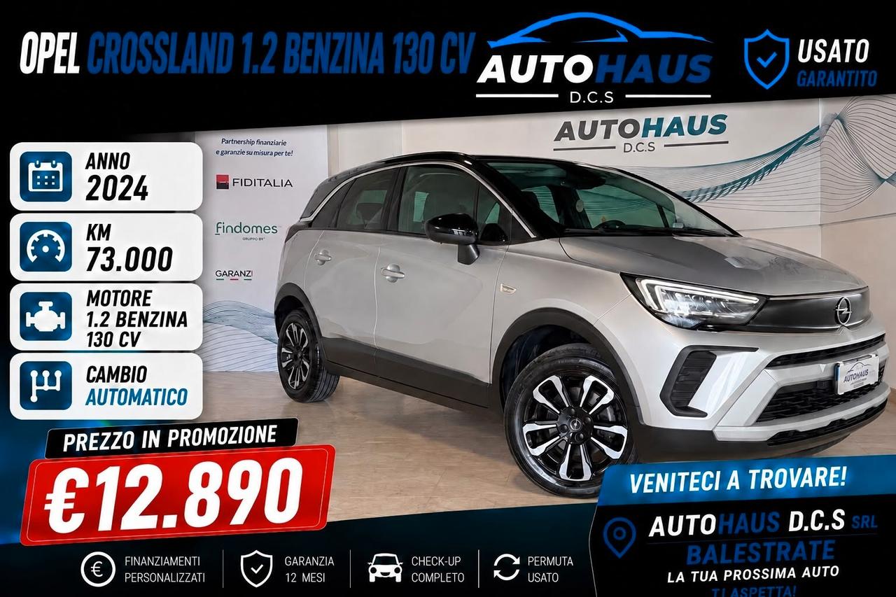 Opel Crossland 1.2 Turbo 12V 130 CV aut. Start&Stop Ultimate