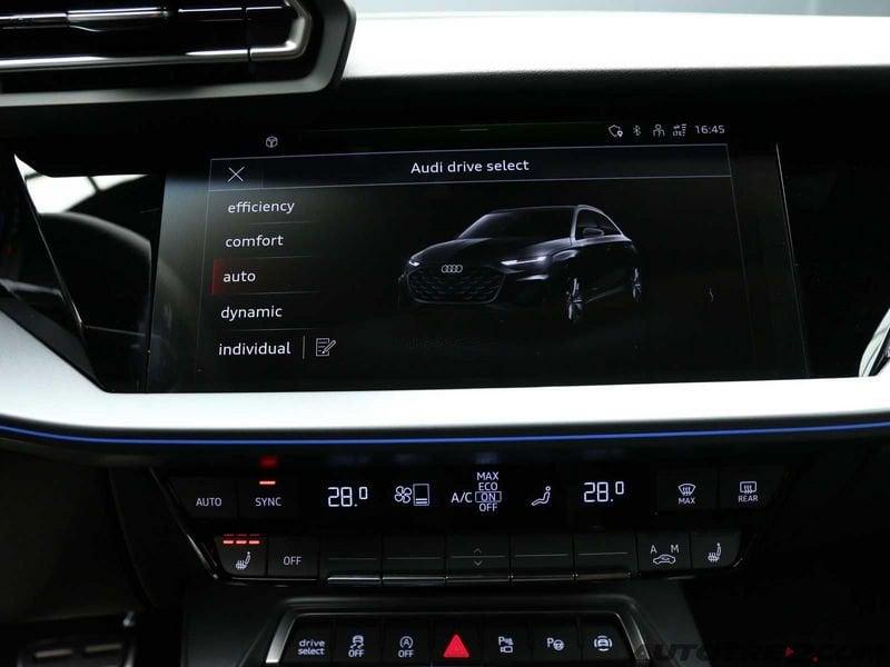 Audi A3 A3 Sportback 1.5 tfsi mhev S line edition 150cv s-tronic