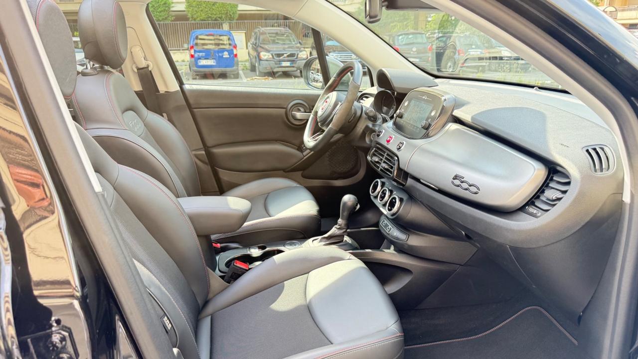 Fiat 500X 1.5 T4 Hybrid 130 CV DCT Sport C.AUTOMATICO LED NAVI TETTO APRIBILE CERCHI 18 PELLE KAMERA PDC
