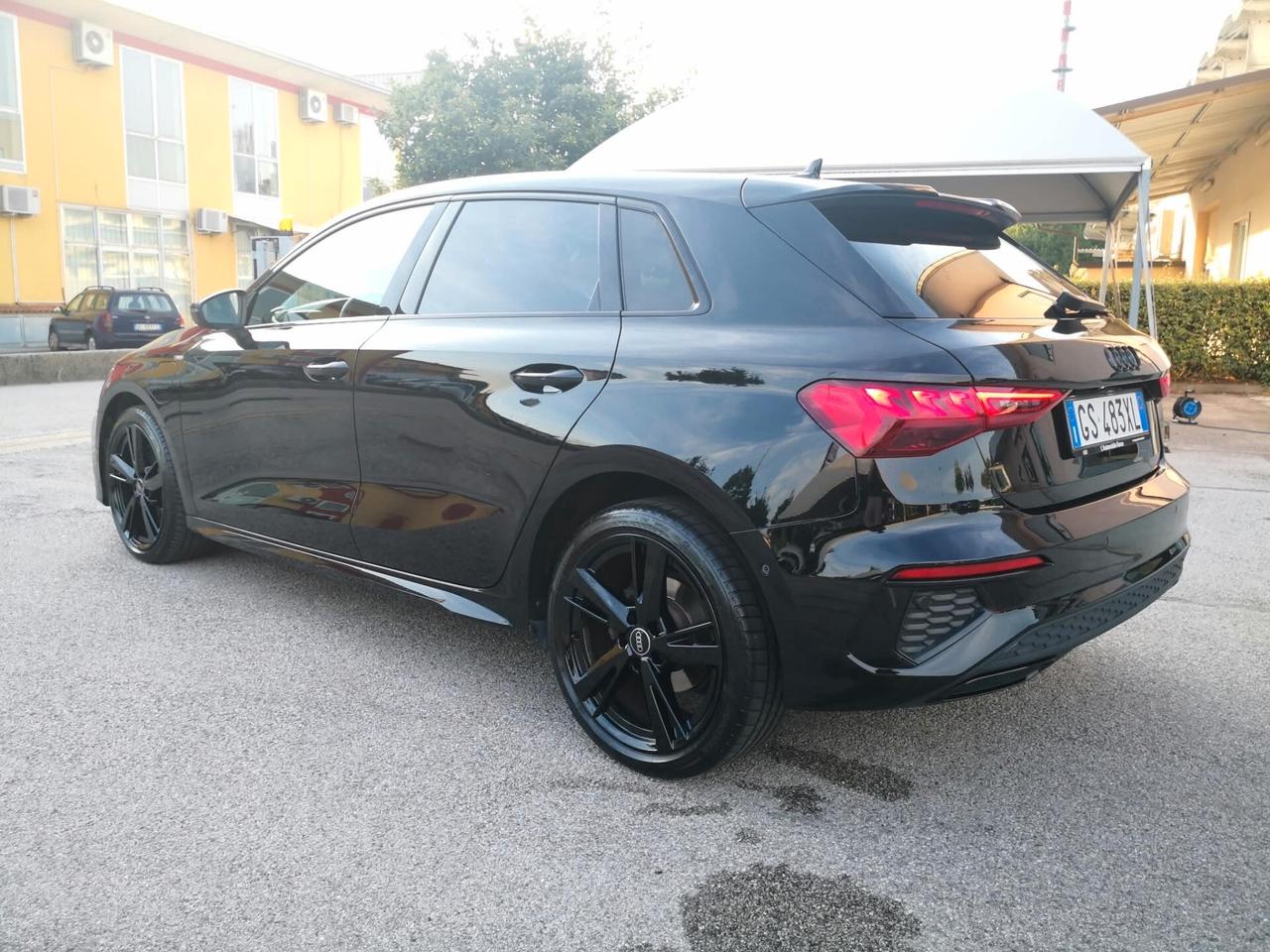 Audi A3 SPB 40 TFSI e S tronic Identity Black LINE ***TAGLIANDI AUDI***