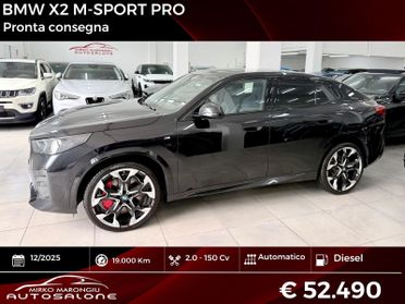Bmw X2 sDrive 18d Msport Pro FULL FINANZIABILE