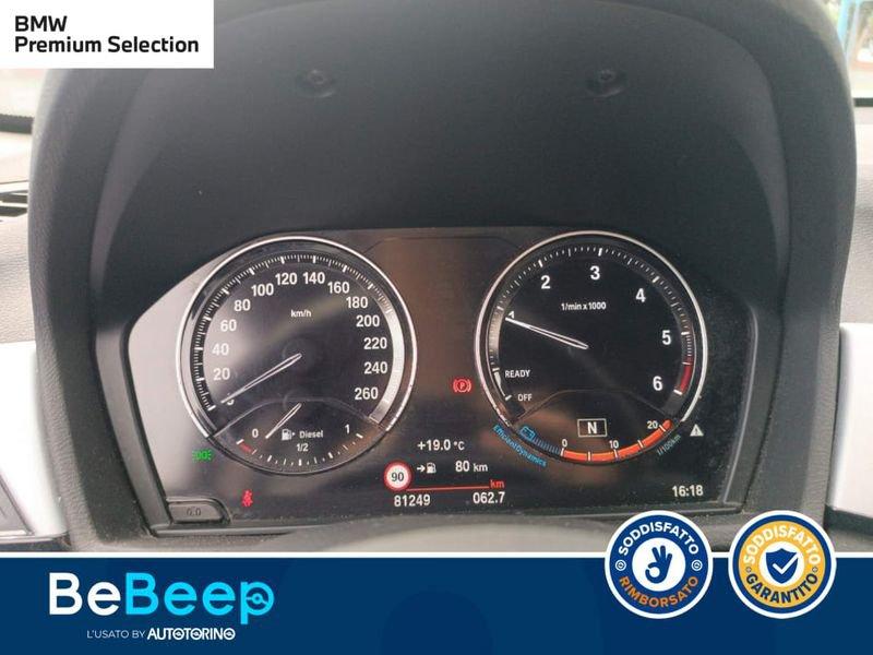 BMW X1 SDRIVE16D BUSINESS ADVANTAGE
