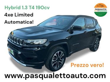 JEEP Compass 4X4 1.3 T4 190 CV PHEV AT6 4xe Limited