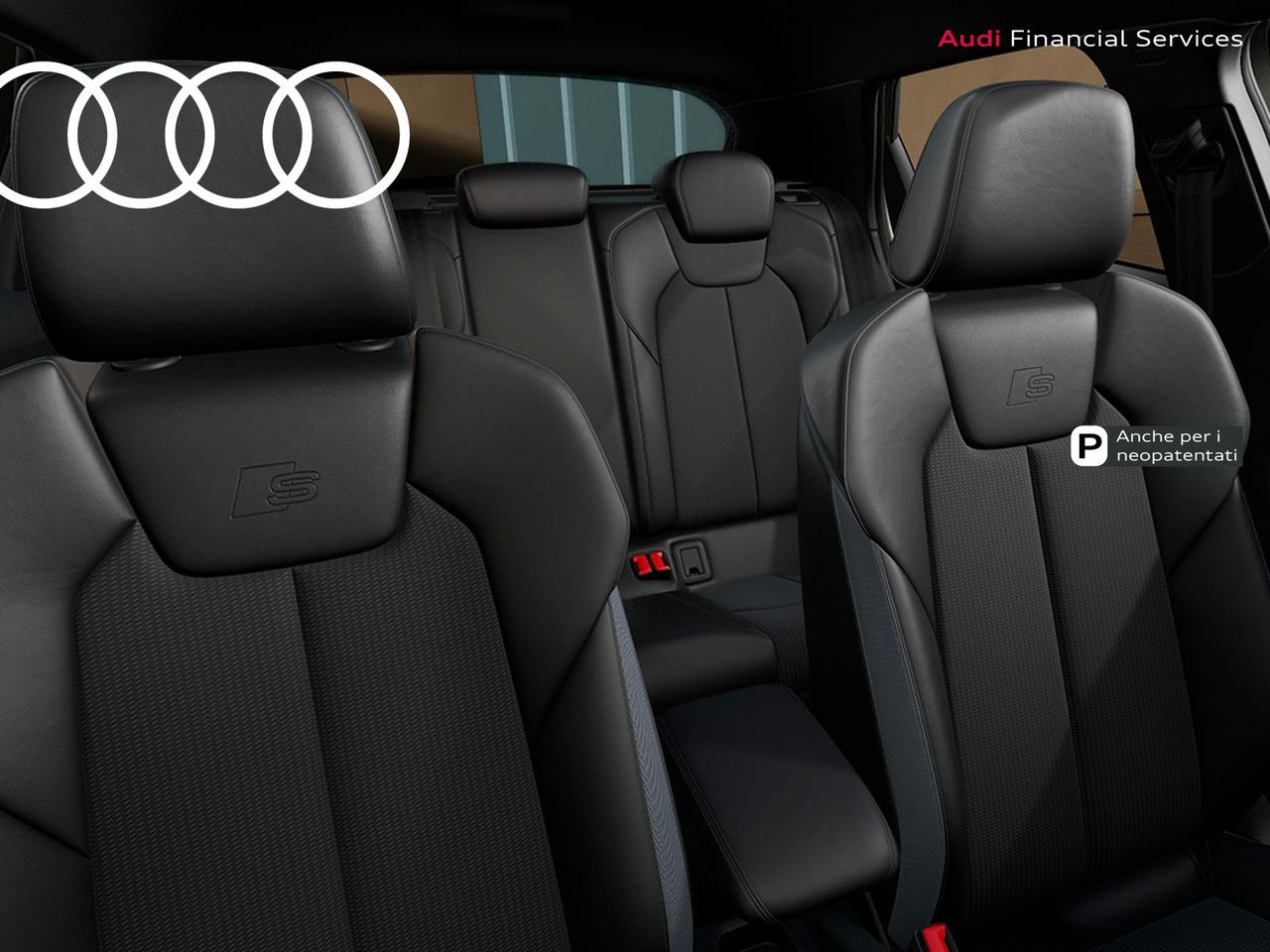 Audi A1 sportback 30 1.0 tfsi identity black 116cv s-tronic