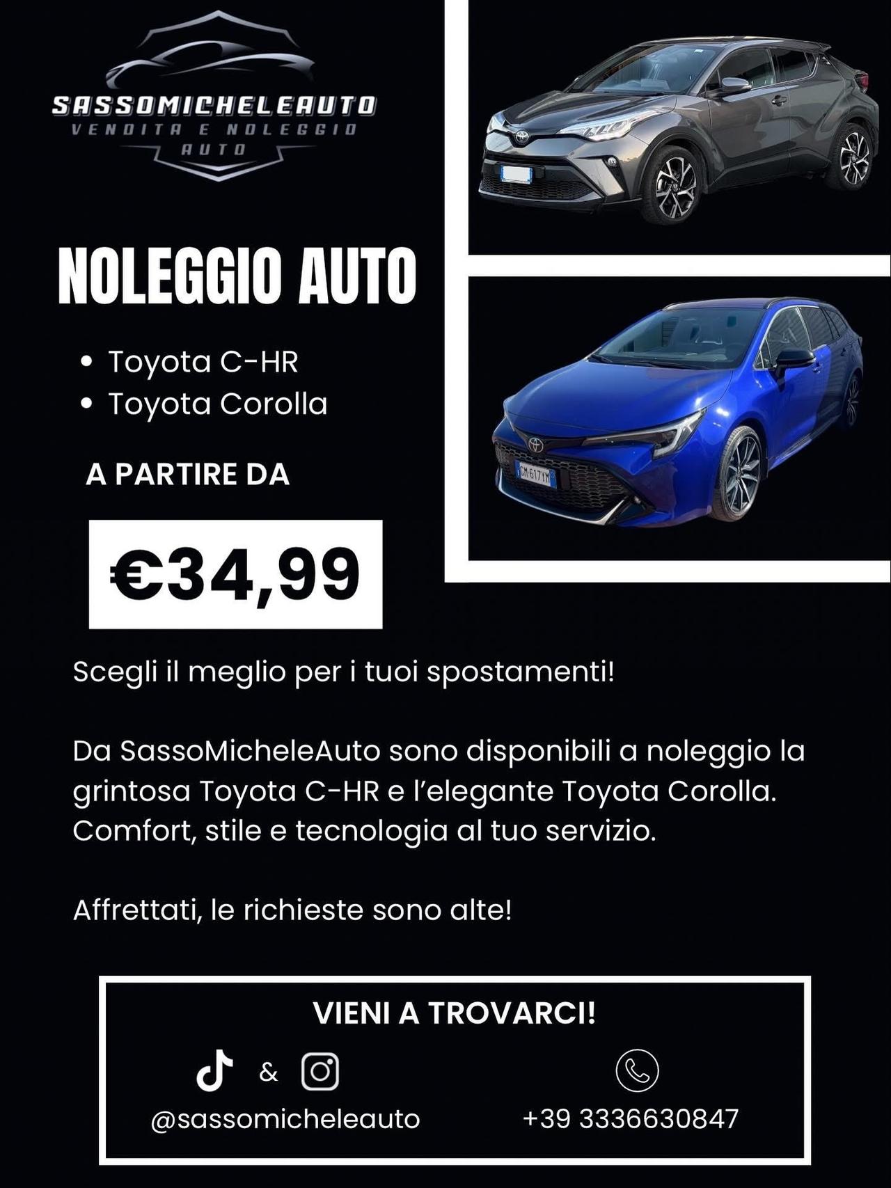 Noleggia ora la macchina dei tuoi sogni!
