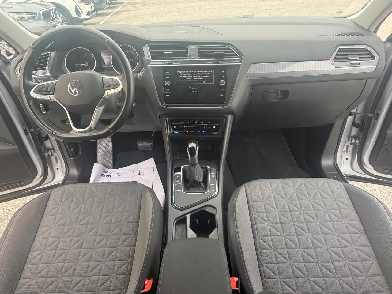 Volkswagen Tiguan 2.0 TDI 150 CV SCR DSG Life