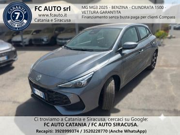 Mg MG3 Comfort BENZINA 2025 - PARI AL NUOVO