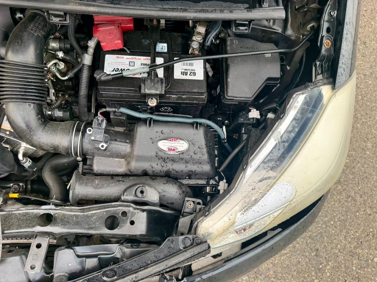 Toyota Yaris 1.4 D-4D incidentata motore funzionante