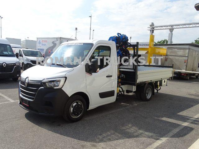 RENAULT Master 145CV CASSONE FISSO E GRU+ RADIOCOMANDO ORDINABILE