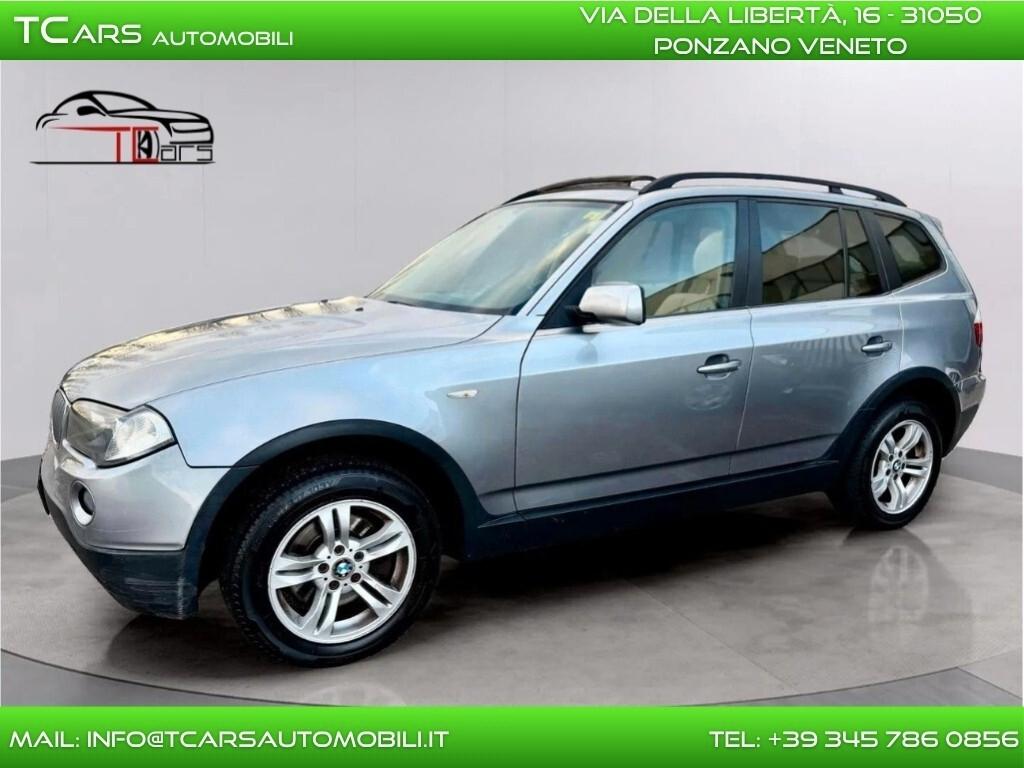 BMW X3 2.0d TETTO APRIBILE-TRAZ.INTEGRALE