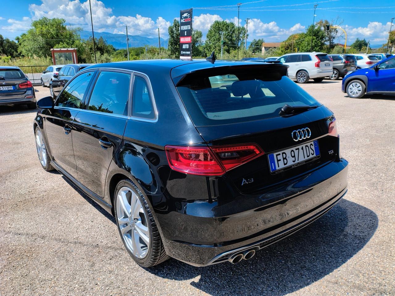 Audi A3 SPB 2.0 TDI 150 CV clean diesel S tronic S-LINE