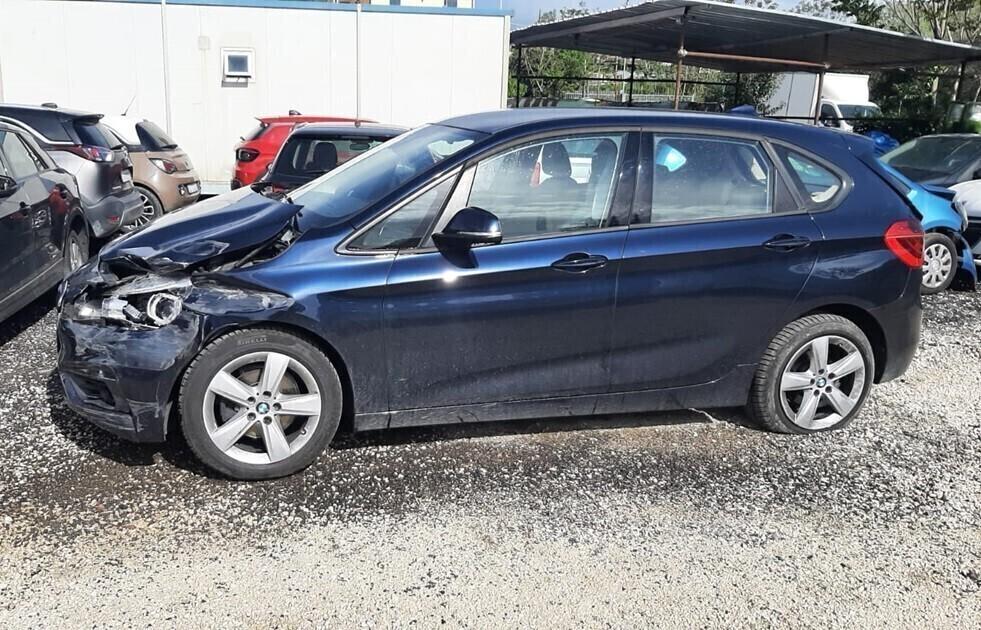 Bmw Serie 216d Active Tourer 2017 incidentata