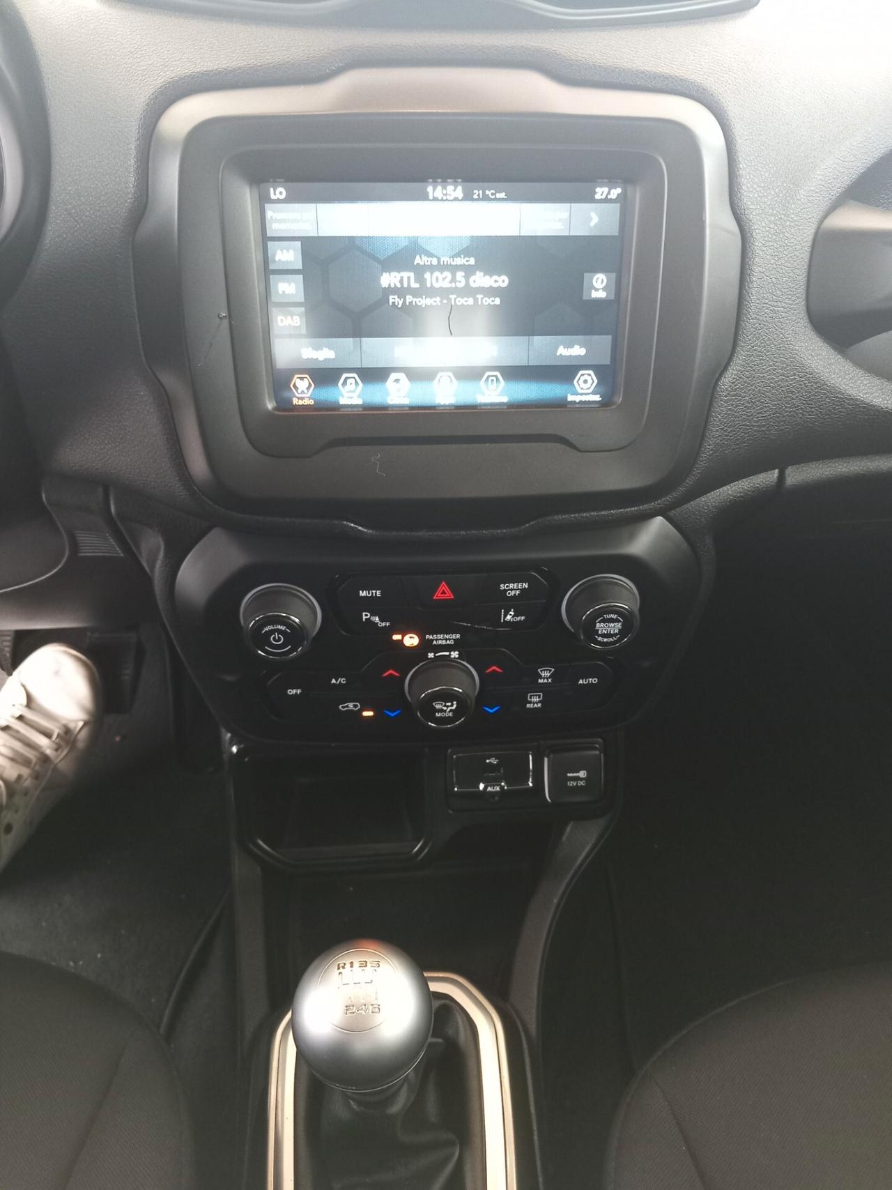 Renegade 1.4 T-Jet 120 CV GPL DI SERIE PERFETTA QUALS PROVA