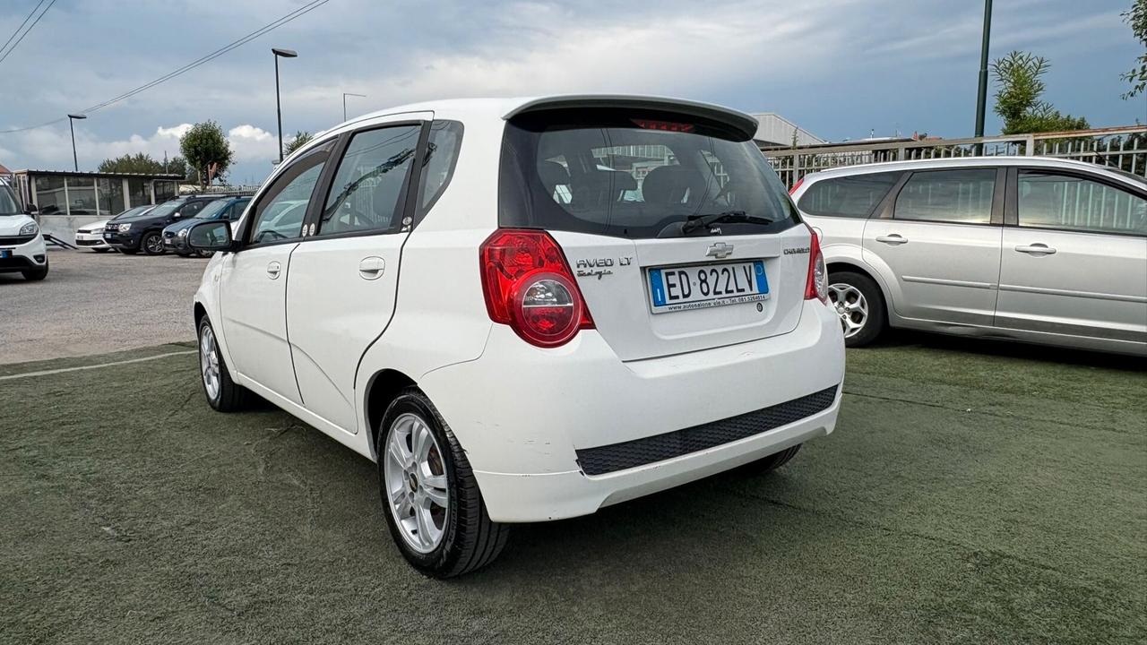 Chevrolet Aveo 1.2 BI-FUEL T48 | GPL O METANO B12D1 CC 1206 CV 84 KW 62 BERLINA, 5 P. (