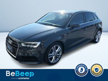 Audi A3 SPORTBACK 30 1.6 TDI ADMIRED 116CV S-TRONIC