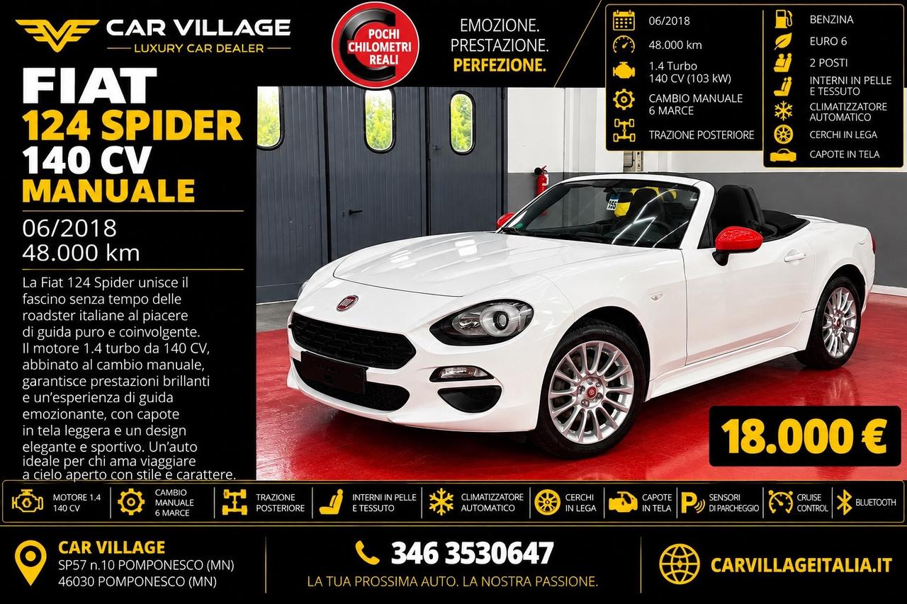 Fiat 124 Spider 1.4 MultiAir