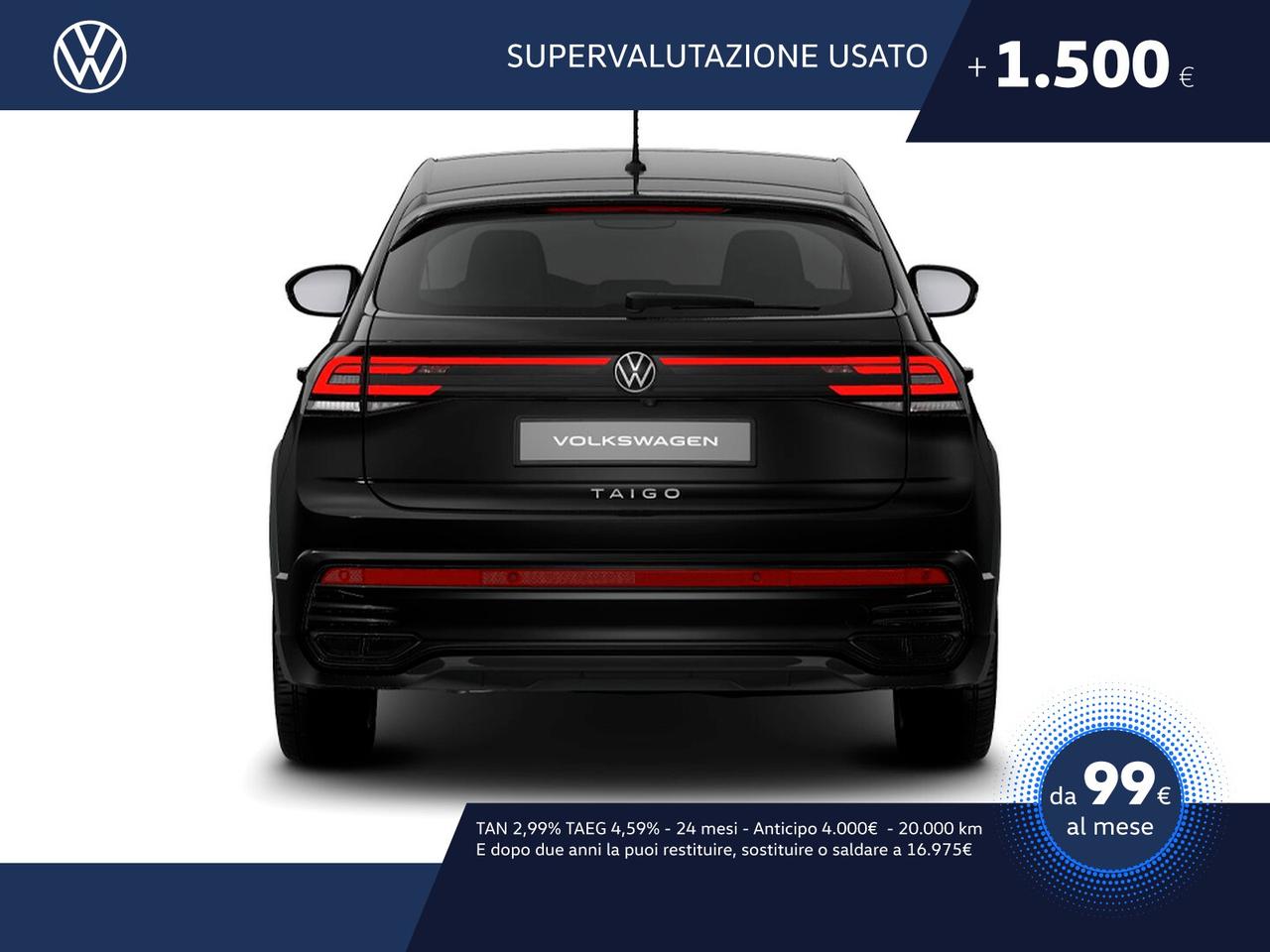 Volkswagen Taigo 1.0 tsi r-line plus 115cv