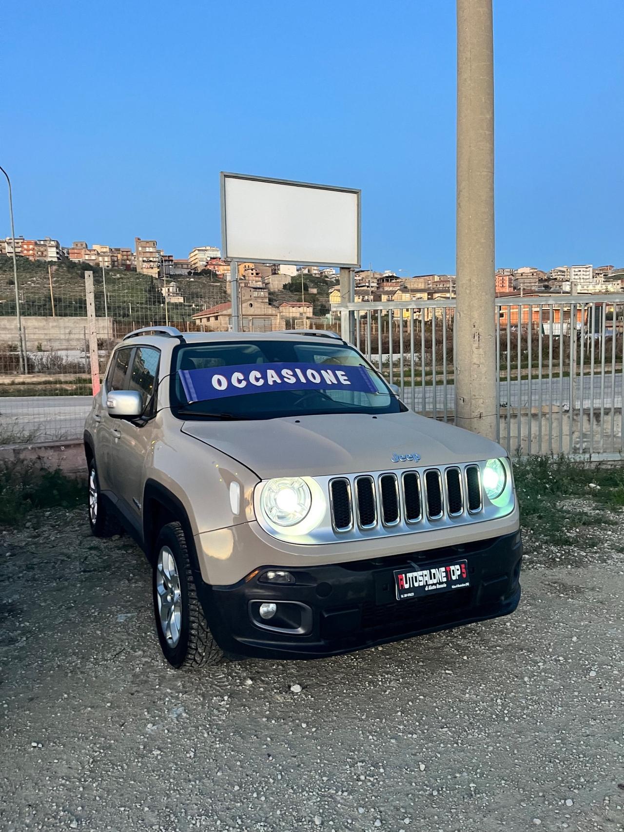 Jeep Renegade 2.0 Mjt 140CV 4WD fari uxeno navigatore