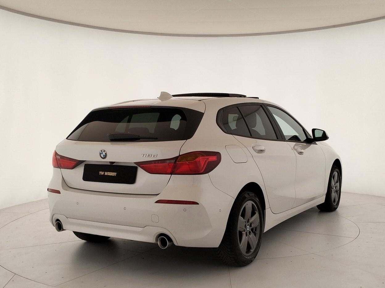 BMW 118d Business Advantage auto - TETTO APRIBILE - IVA ESPOSTA