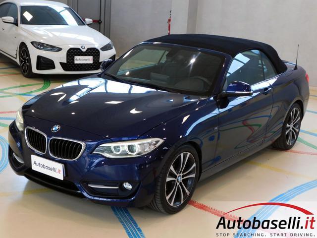 BMW 220 D CABRIO SPORT AUTOMATICA 190CV EURO 6B